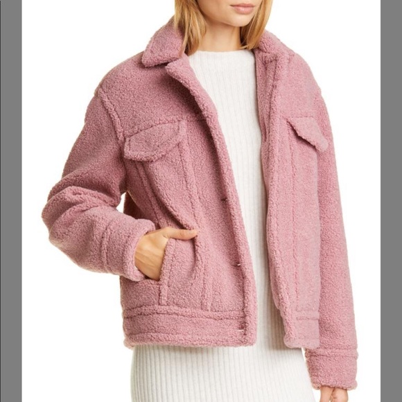 Vince Teddy Sherpa Jacket - Picture 1 of 3